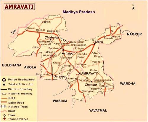 map of amravati district        <h3 class=